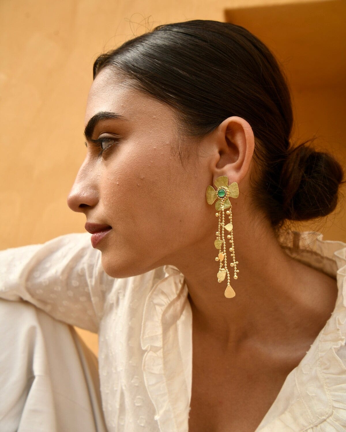 Christine Bekaert Jewelry Earring Traviata Petals
