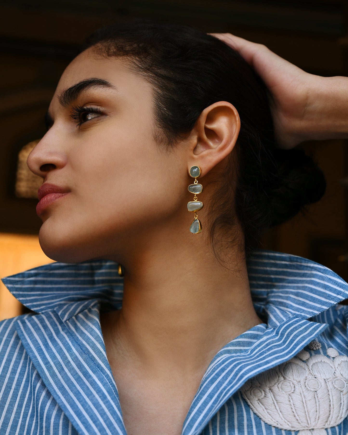 Christine Bekaert Jewelry Earring Dewdrops