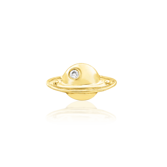 Junipurr gold piercing end Saturn