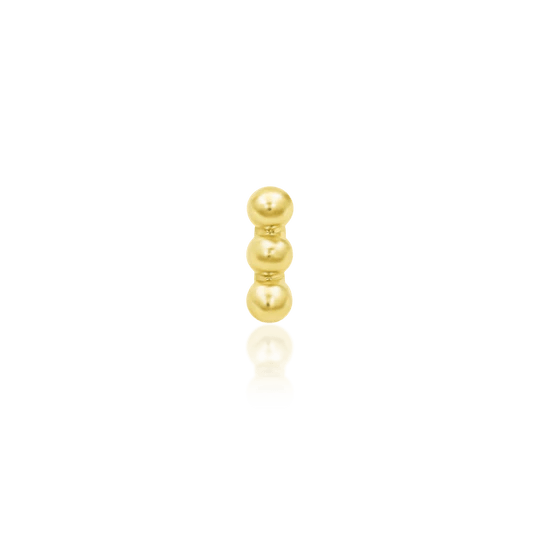 Junipurr Threadless Gold Beads of 3