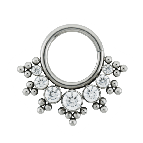 Le Roi Titanium Ring Haute Couture E