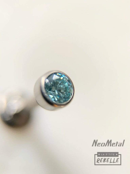 NeoMetal Threadless Titanium Bezel Set - Frosty Mint (Neometal)