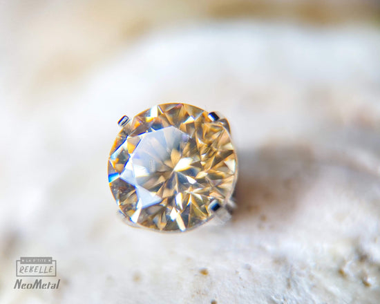 NeoMetal Threadless Titanium Prong Set - Champagne (Neometal)
