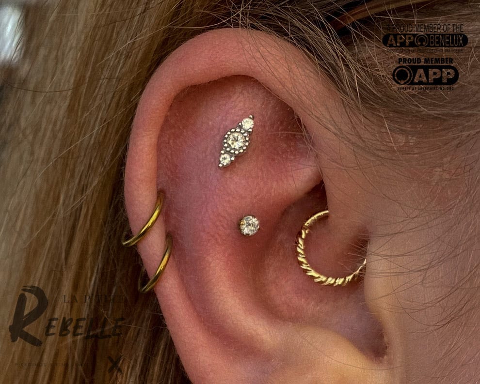 Norvoch Gold Ring Twisted Seamring