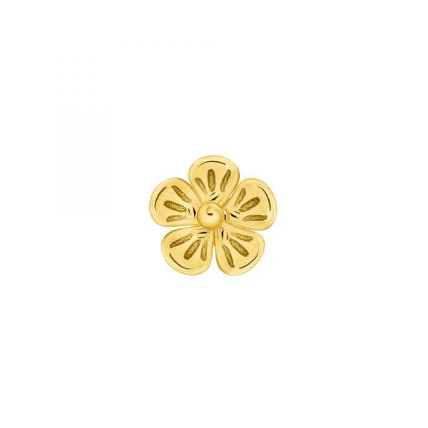 Laad afbeelding in Galerijviewer, Norvoch Threadless Gold 3D Flower
