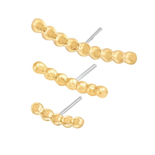 Norvoch Threadless Gold Beaded Cluster