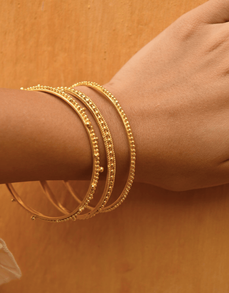 Christine Bekaert Jewelry Bracelets Miro Circle Bangle